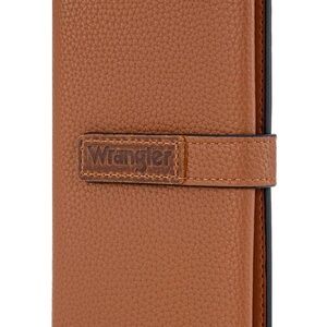 Wrangler Tan Leather Phone Case
